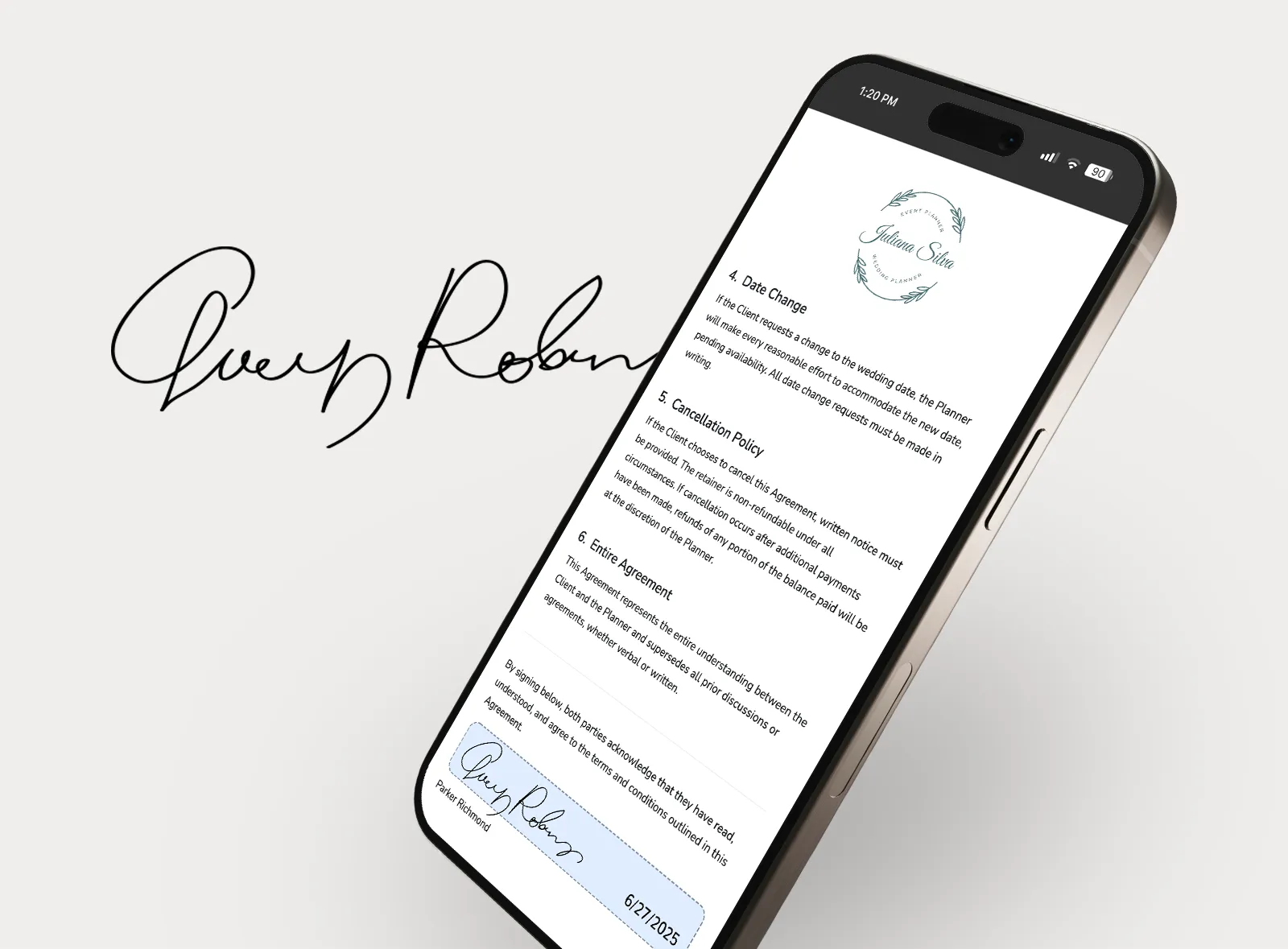 Let clients sign on any device