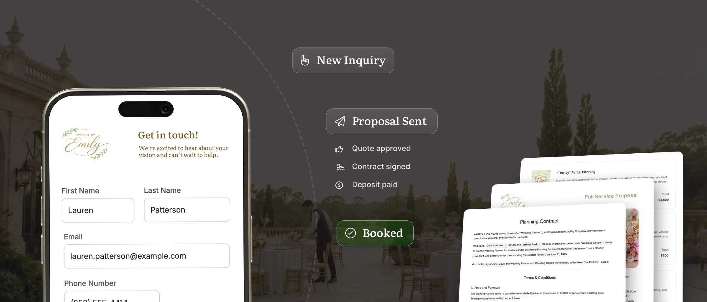 Planpage marketing hero
